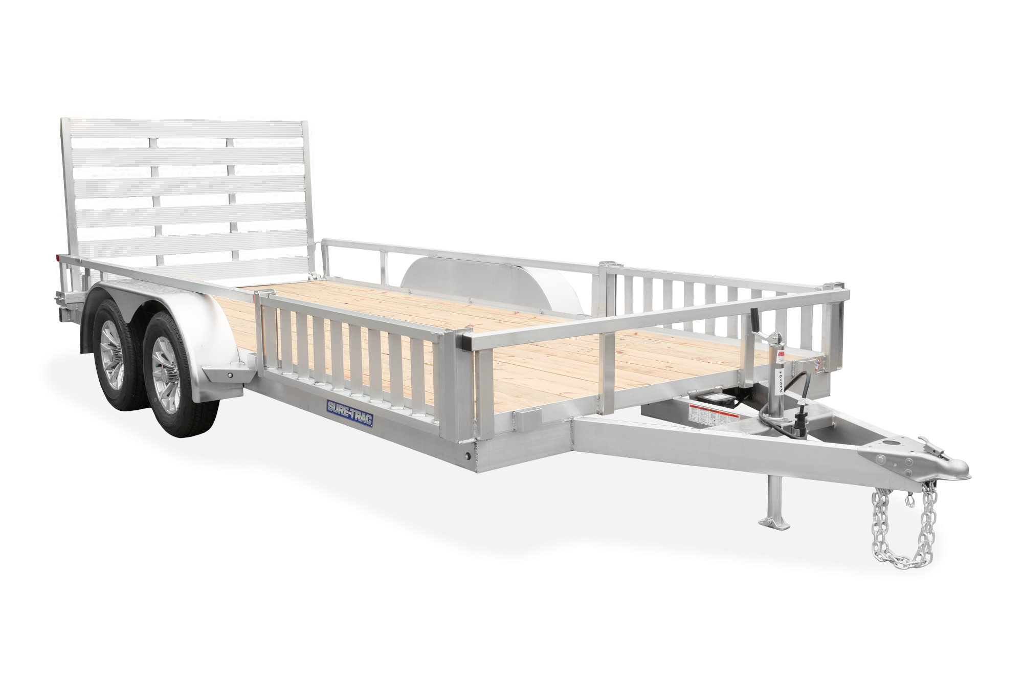 Sure-Trac ST8212ATV-A-030 — 82 in x 12 ft ATV Utility Trailer (2,990 GVWR)