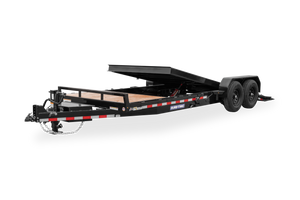 Sure-Trac ST82184TBE-B-140 — 82 inches x 18 feet Tilt Bed Equipment Trailer (14K)